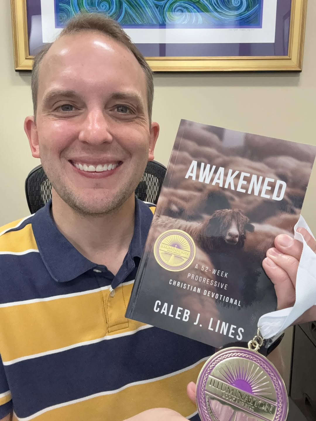 Caleb Lines Award-Winning Author