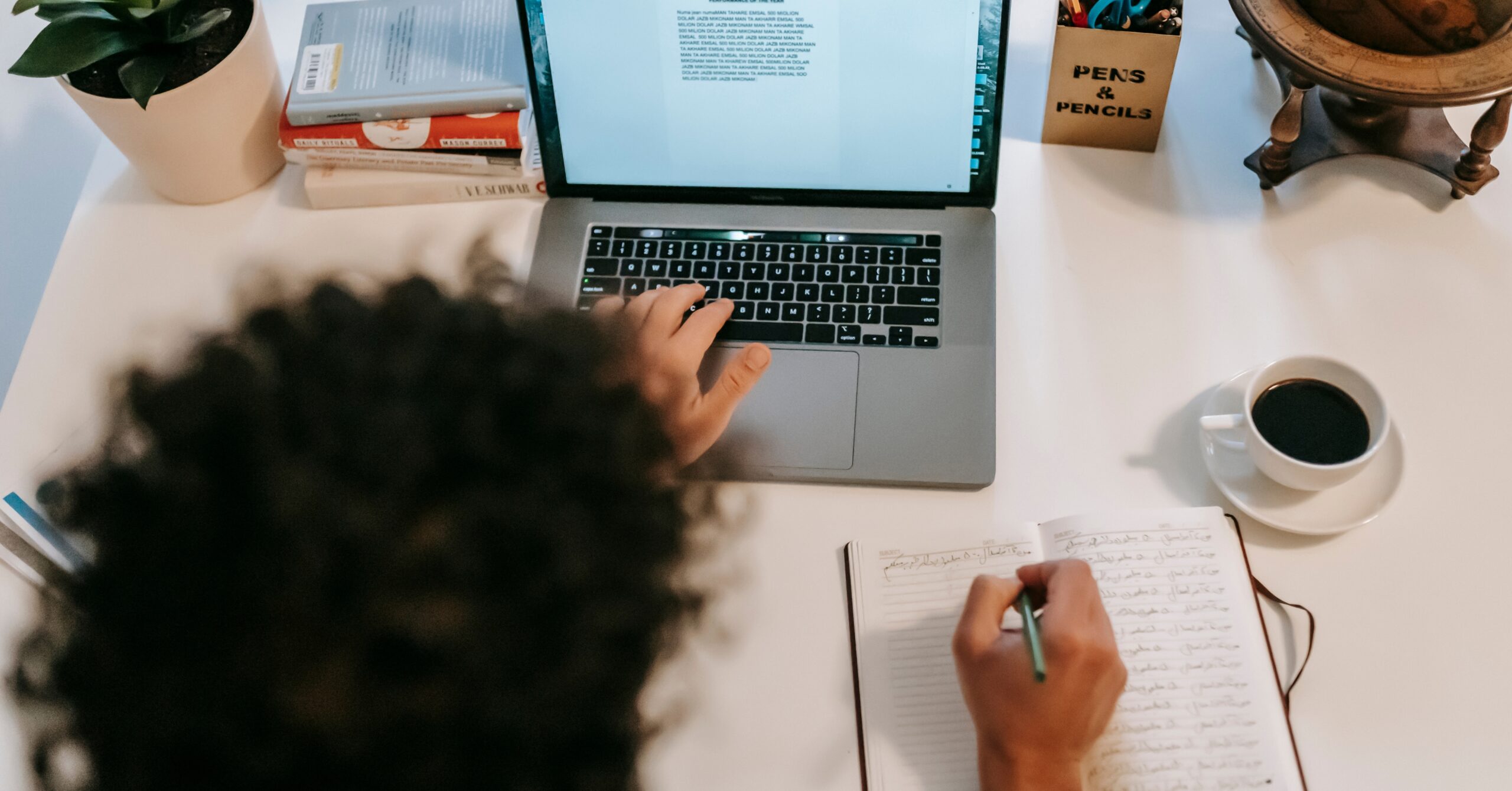 christian Author writing