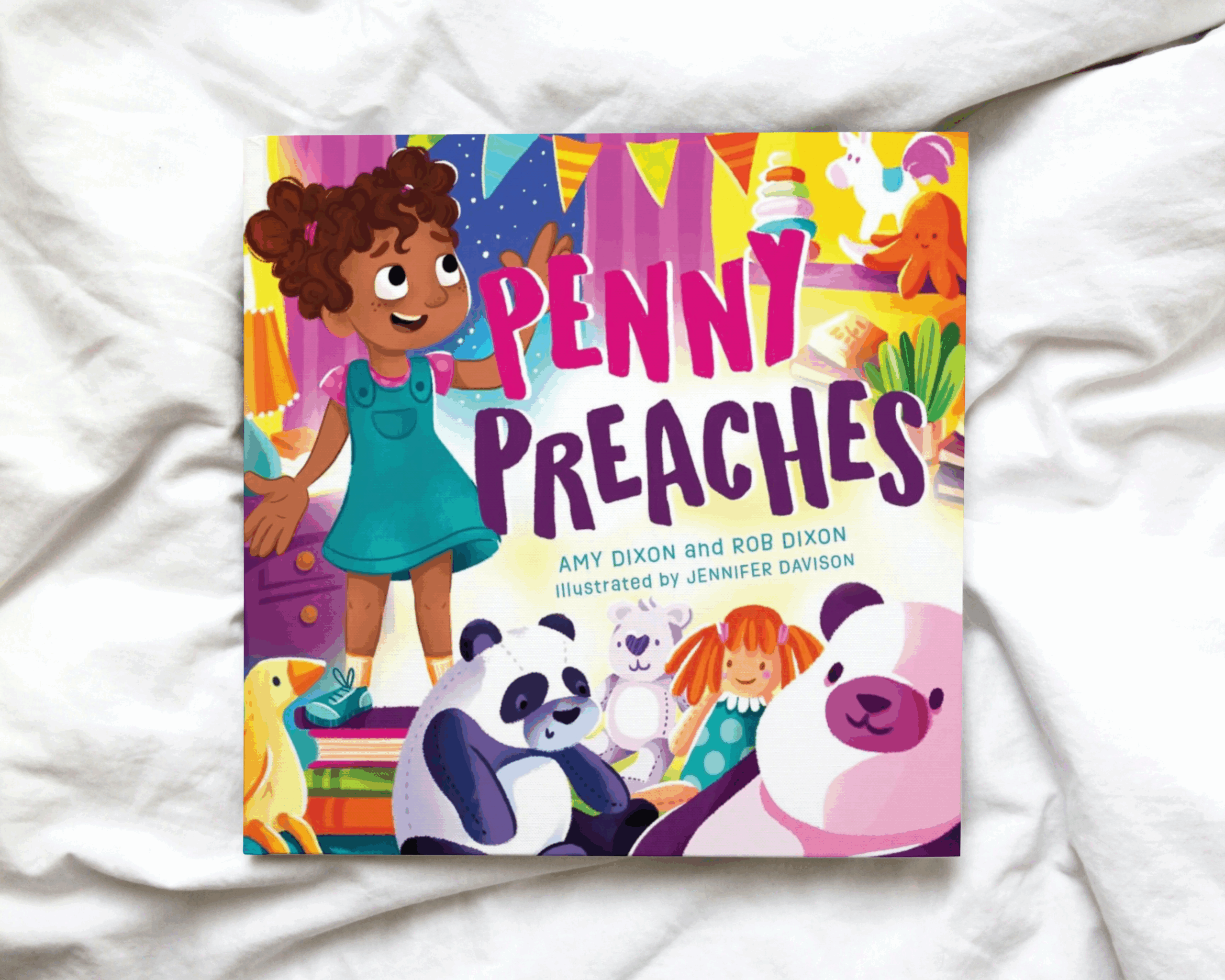 Penny Preaches: God Gives Good Gifts to Everyone! by Amy Dixon and Rob Dixon; Illustrated by Jennifer Davison (IVP Kids)